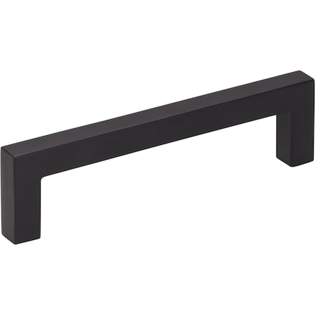 Elements 96 mm Center-to-Center Matte Black Square Stanton Cabinet Bar Pull 625-96MB